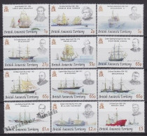 British Antarctic Territory - Antartique Britannique 2008 Yvert 476- 87, Definitive, Antarctic Exploration - MNH - Unused Stamps