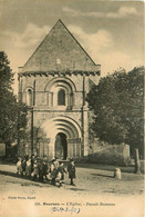 Meursac * Place De L'église Du Village * La Façade Romane - Other & Unclassified