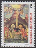 REPUBLIC OF MACEDONIA, 2009, STAMPS, MICHEL 533 - CHRISTMAS, Religion, Celebration, Christianity, Orthodox, Art + - Macedonia