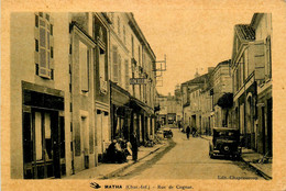 Matha * La Rue De Cognac * Quincaillerie * Commerces Magasins - Matha
