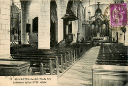 Ile De Ré * St Martin * Intérieur De L'église Du XVIIème Siècle - Ile De Ré