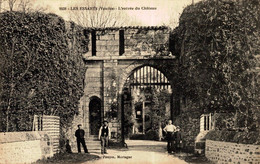 N°95159 -cpa Les Essarts -l'entrée Du Château- - Les Essarts