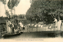 La Ronde * Le Récurage Du Canal De Guérines * Travaux - Other & Unclassified