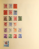 BRITISH COMMONWEALTH Useful Ranges In Nine Spring Back Albums, Generally Lower Value And Part Sets, Mint And Used. (Qty) - Autres & Non Classés