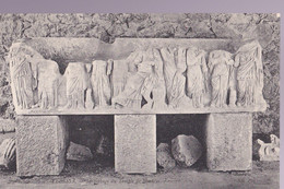 CPA - ALGÉRIE - TEBESSA - SARCOPHAGE DU TEMPLE DE MINERVE - Tebessa