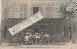 PARC SAINT-MAUR - Hôtel Beauséjour Situé 82 Avenue Beauséjour  ,  Avenue Joffre Aujourd'hui  (  Carte Photo ) - Saint Maur Des Fosses