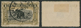 Congo Belge - Mols : N°70 Obl Simple Cercle "Ponthierville" / éléphant - Used Stamps