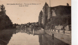 Josselin Terrasse Du Château Sur Les Bords De L'Odet - Josselin