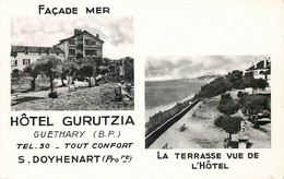 PYRENEES ATLANTIQUES  GUETHARY  Hotel Gurutzia ( Cpsm ) - Guethary