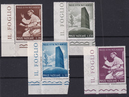 VATICANE 1965 - MNH - Mi 483-486 - Nuovi