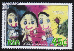 South Africa 1994 Single 45c Stamp From The Set Issued To Celebrate Year Of The Family In Fine Used. - Gebraucht