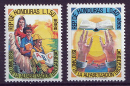 HONDURAS - Alphabétisation, Chaînes, Mains, Livre - 1980 - MNH - Honduras