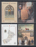 2019 Oman Message Of Islam Complete Set Of 4 MNH - Oman