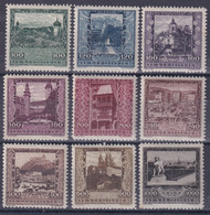 AUSTRIA 1923 - MNG - ANK 433-411 - Oblitérés