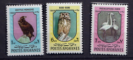 POSTES AFGHANES - Faune, Oiseaux - Y&T N° 865-867 - 1968 - MNH - Afghanistan