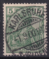 DEUTSCHES REICH 1902 - KARLSRUHE Cancel - Mi 70 - Germania - Used Stamps