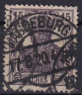 DEUTSCHES REICH 1916 - MAGDEBURG Cancel - Mi 101 - Germania - Usati