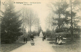 Aubigny * Allée Centrale Des Grands Jardins - Aubigny Sur Nere