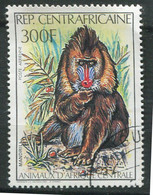 (CL 29 B - P.23 - Lot 1) Centrafrique Ob - Singe : Le Mandrill - Scimmie
