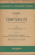 Cours De Comptabilité Tome II De Rapin Albert (1959) - Management