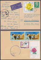 P 75, Bedarf Mit Guter Zusatzfrankatur, Luftpost Nach Ägypten - Postcards - Used