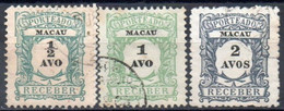 MACAO 1904 O - Portomarken