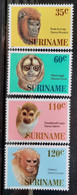 Surinam 1987  N°1061/64 **TB - Scimmie