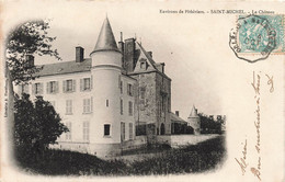 Oblitération Ambulant Orléans à Malhesrbes 1904 Sur CPA Environs De Pithiviers - St Michel - Le Chateau - - Autres & Non Classés