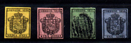 España Nº 28/31 Año 1854 - Used Stamps