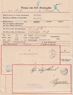Bayern/DR - Alzenau/Hanau Frei D. Ablösung/Frei Lt. Avers No.21"Wendebrief" 1915 - Bavaria