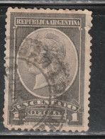 ARGENTINA 1357  // YVERT 30 (SERVICE) // 1901 - Oficiales