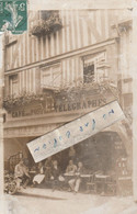 VEZELISE - Café De Postes Et Télégraphes  ( Carte Photo En L'état ) - Vezelise