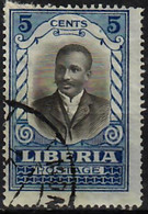 1920 President Daniel E. Howard Sc 184 / SG 403 / YT 169 / Mi 192 Used / Oblitéré / Gestempelt [mu] - Liberia