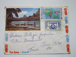 Enveloppe Timbrée à Destination De Paris - Y & T N°25 Et PA8 - Covers & Documents