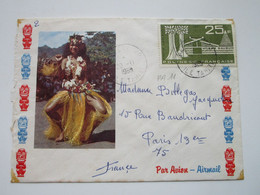 Enveloppe Timbrée à Destination De Paris - Y & T PA11 - Cartas & Documentos