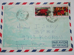 Enveloppe Timbrée à Destination De KOUROU - Y & T N°83 Et 84 - Lettres & Documents