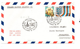 5-11-1990 Gemellaggio Di Cultura- Capo D'Orlando - 1981-90: Storia Postale