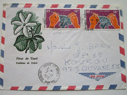 Enveloppe Timbrée à Destination De KOUROU - Y & T N°36 - Storia Postale