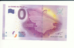 Billet Touristique  0 Euro - LA DUNE DU PILAT 117M - UEDJ - 2017-2 - N° 1388 - Billet épuisé - Other & Unclassified