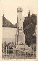 - Dpts Div-ref-BE70- Haute Savoie - Frangy - Monument Aux Morts Guerre 1914-18 - Monuments Aux Morts - - Frangy