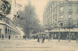 - Dpts Div-ref-BE69- Paris - Gare Du Point Du Jour Et Boulevard Exelmans - Gares - Ligne De Chemin De Fer - - Arrondissement: 16