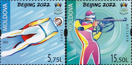 2022 Moldova Winter Olympic Games - Beijing, China MNH - Moldova