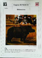 ►   Fiche   Litterature   Eugène Ionesco Rhinocéros Pietro Longhi - Learning Cards