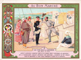 Chromo Au Bon Marché - Les Cinq Sous De Lavarède 2 - Maison A Boucicaut - Exposition Universelle 1900 - Au Bon Marché