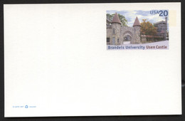 USA UX299 Postal Card Usen Castle Brandeis University MA Mint 1998 - 1981-00