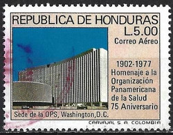Honduras 1978 - Mi 911 - YT Pa 602 ( WHO - Building In Washington D.C. ) Airmail - Honduras