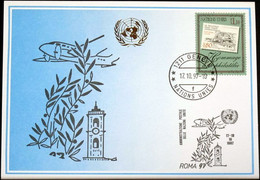 UNO GENF 1997 Mi-Nr. 285 Blaue Karte - Blue Card - Storia Postale