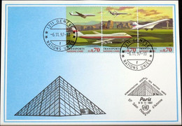 UNO GENF 1997 Mi-Nr. 286 Blaue Karte - Blue Card - Lettres & Documents