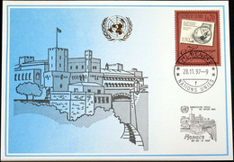 UNO GENF 1997 Mi-Nr. 287 Blaue Karte - Blue Card - Storia Postale