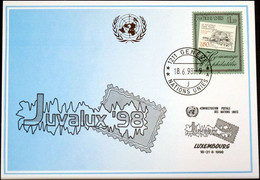 UNO GENF 1998 Mi-Nr. 292 Blaue Karte - Blue Card - Covers & Documents